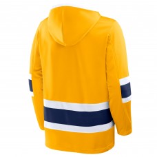 Nashville Predators Fanatics Gold Prime Time Fleece Hoodie