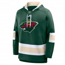 Minnesota Wild Fanatics Green Prime Time Fleece Hoodie