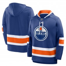 Edmonton Oilers Fanatics Royal Prime Time Fleece Hoodie