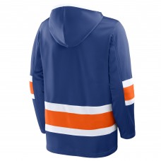 Edmonton Oilers Fanatics Royal Prime Time Fleece Hoodie