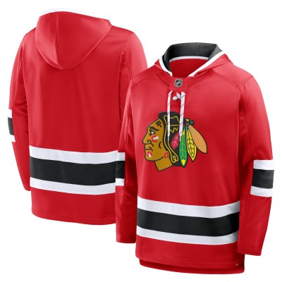 Толстовка Chicago Blackhawks Fanatics Red Prime Time Fleece