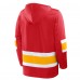 Calgary Flames Fanatics Red Prime Time Fleece Hoodie