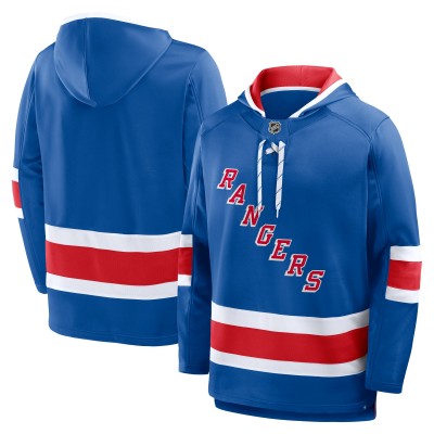 Толстовка New York Rangers Fanatics Blue Prime Time Fleece