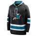 San Jose Sharks Fanatics Black Prime Time Fleece Hoodie