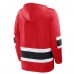Carolina Hurricanes Fanatics Red Prime Time Fleece Hoodie