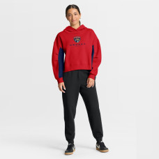 Женская толстовка Florida Panthers Fanatics Red Back Check Boxy Женская толстовка Florida Panthers Fanatics Red Back Check Boxy