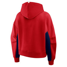 Женская толстовка Florida Panthers Fanatics Red Back Check Boxy Женская толстовка Florida Panthers Fanatics Red Back Check Boxy