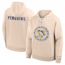 Толстовка Pittsburgh Penguins Fanatics Cream Vintage