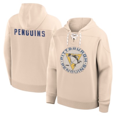 Толстовка Pittsburgh Penguins Fanatics Cream Vintage