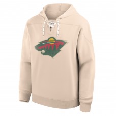 Minnesota Wild Fanatics Cream Vintage Hoodie