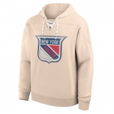 Толстовка New York Rangers Fanatics Cream Vintage Толстовка New York Rangers Fanatics Cream Vintage