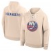 New York Islanders Fanatics Cream Vintage Hoodie
