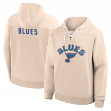 St. Louis Blues Fanatics Cream Vintage Hoodie