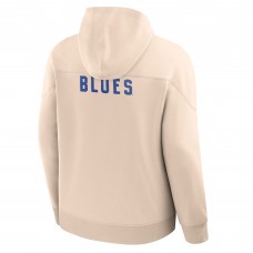 St. Louis Blues Fanatics Cream Vintage Hoodie