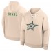 Dallas Stars Fanatics Cream Vintage Hoodie