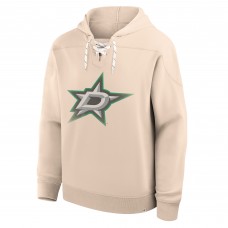 Dallas Stars Fanatics Cream Vintage Hoodie