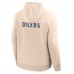 Edmonton Oilers Fanatics Cream Vintage Hoodie
