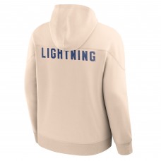 Толстовка Tampa Bay Lightning Fanatics Cream Vintage