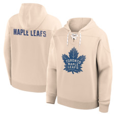 Toronto Maple Leafs Fanatics Cream Vintage Hoodie