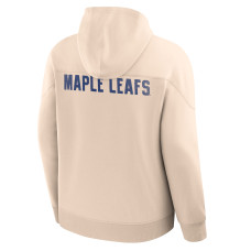 Toronto Maple Leafs Fanatics Cream Vintage Hoodie