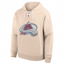 Толстовка Colorado Avalanche Fanatics Cream Vintage