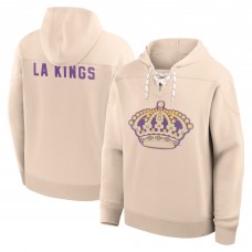 Los Angeles Kings Fanatics Cream Vintage Hoodie