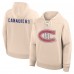 Montreal Canadiens Fanatics Cream Vintage Hoodie Montreal Canadiens Fanatics Cream Vintage Hoodie