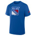 Футболка New York Rangers Fanatics Blue Hat Trick Legacy