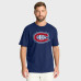 Футболка Montreal Canadiens Fanatics Navy Hat Trick Legacy