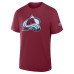Colorado Avalanche Fanatics Burgundy Hat Trick Legacy T-Shirt