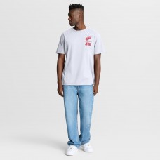 Detroit Red Wings Fanatics White Crash The Net Legacy T-Shirt