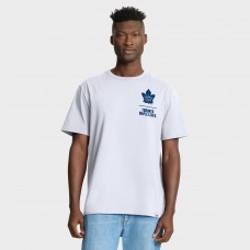 Футболка Toronto Maple Leafs Fanatics White Crash The Net Legacy