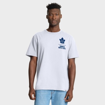 Футболка Toronto Maple Leafs Fanatics White Crash The Net Legacy