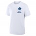 Футболка Toronto Maple Leafs Fanatics White Crash The Net Legacy