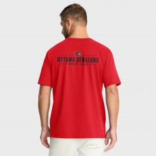 Ottawa Senators Fanatics Red Crash The Net Legacy T-Shirt Ottawa Senators Fanatics Red Crash The Net Legacy T-Shirt