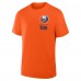 New York Islanders Fanatics Orange Crash The Net Legacy T-Shirt