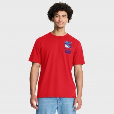 New York Rangers Fanatics Red Crash The Net Legacy T-Shirt New York Rangers Fanatics Red Crash The Net Legacy T-Shirt