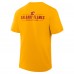 Calgary Flames Fanatics Gold Crash The Net Legacy T-Shirt