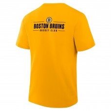 Футболка Boston Bruins Fanatics Gold Crash The Net Legacy Футболка Boston Bruins Fanatics Gold Crash The Net Legacy