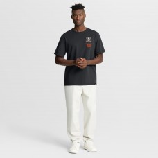 Футболка Anaheim Ducks Fanatics Black Crash The Net Legacy