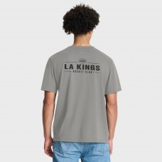 Los Angeles Kings Fanatics Gray Crash The Net Legacy T-Shirt