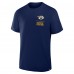 Nashville Predators Fanatics Navy Crash The Net Legacy T-Shirt