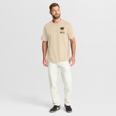 Футболка Minnesota Wild Fanatics Natural Crash The Net Legacy