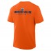 Edmonton Oilers Fanatics Orange Crash The Net Legacy T-Shirt