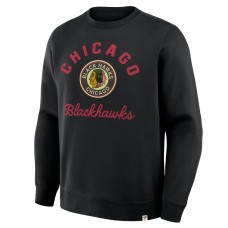 Кофта Chicago Blackhawks Fanatics Black Vintage Stickler Кофта Chicago Blackhawks Fanatics Black Vintage Stickler