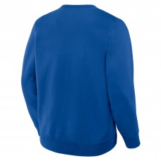 St. Louis Blues Fanatics Blue Vintage Stickler Sweatshirt