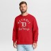 Detroit Red Wings Fanatics Red Vintage Stickler Sweatshirt Detroit Red Wings Fanatics Red Vintage Stickler Sweatshirt