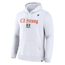 Толстовка Unisex Anaheim Ducks Fanatics White LA Strong Premium Fleece