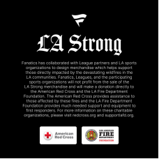 Unisex Los Angeles Kings Fanatics White LA Strong Premium Fleece Pullover Hoodie