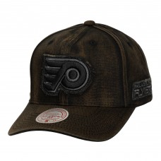 Бейсболка Philadelphia Flyers Mitchell & Ness Black Downtown Snow Wash Pro-Crown